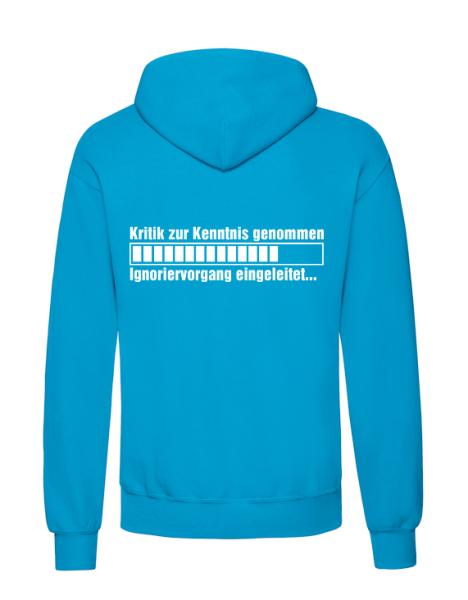 Kritik zur Kenntnis genommen